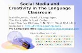Social Media And Creativity In The Language Classroom