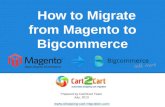 How to Migrate from Magento to Bigcommerce