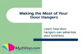 Making the Most of Your Door Hangers