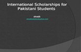 For pakistani students