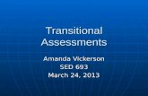 Transitional assessments