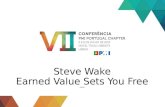Steve Wake earned value sets you free