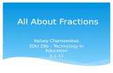 All About Fractions Powerpoint part 1 EDU 290