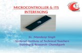 Microcontroller 8051 and its interfacing