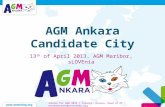 Candidacy agm ankara 2014