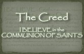 The Creed - I Believe In The Communion Of Saints