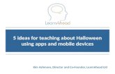 5 ideas for teaching about Halloween using apps and mobile devices