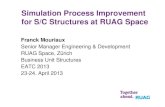 Simulation Process Improvement for S/C Structures at RUAG Space
