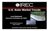 IREC U.S. Solar Market Trends 2009 (Sherwood Associates and IREC)