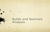 Bullet and toolmark analysis