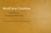 Template hierarchy -WordCamp Columbus
