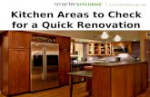 Kitchen Areas to Check for a Quick Melbourne Renovation