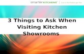 3 Things to Ask when Visiting Kitchen Showrooms in Melbourne
