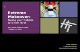 Extreme Makeover: Taking your website to a new level