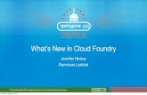 What's New in Cloud Foundry