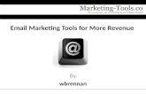 Email Marketing Tools for More Revenue