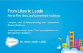 From Likes to Leads: How to Find, Build, and Convert New Audiences to Grow Your Business