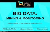 Marketwired - Social Media in the Military: Mining & Monitoring