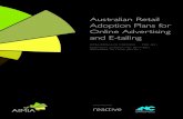 Australian Retail Adoption Plans for Online Advertising and E-tailing
