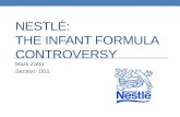 Nestle: Baby Formula Case Study