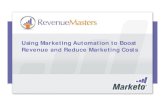 Using marketing automation to boost revenue and reduce marketing costs