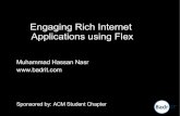 Engaging Rich Internet Applications using Flex