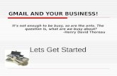 Gmail and your business