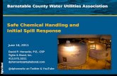 Safe Chemical Handling & Initial Spill Response
