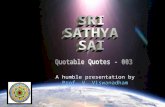 Sri Sathya Sai   Quotable Quotes 003