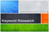 How Do I Do a Keyword Research