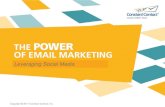 Constant contact power of email marketing by maggie barr