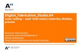 Digital Fabrication Studio 0.3 Laser Cutting