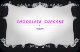 Recipes. The process of creating. Cupcakes