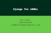 Django for n00bs