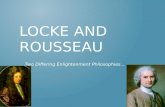 Locke and rousseau