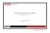 Donors and Cities - Celinda Lake