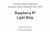 Visualizing World Happiness using the Raspberry PI