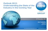 Outlook 2012: Understanding the State of the Industry in the Coming Year