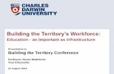 Professor Simon Maddocks - Charles Darwin University - Building the Territory’s workforce: CDU’s role in construction industry training