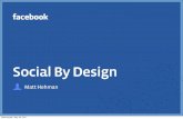 Matt Hehman, Facebook - 'Social by Design'