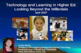 Technology and Learning in Higher Ed: Looking Beyond the Millenials