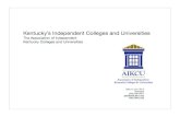 Kentucky's Independent Colleges & Universities: An Overview