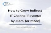 How to grow your IT channel revenue by 400% (or more)