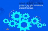 8 Steps to Get Sales & Marketing Cranking in Union