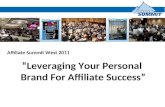 Leverage Your Personal Brand for Affiliate Success