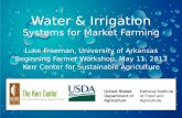 Water & Irrigation Systems for Market Farming