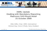 Xbrl  Ireland XBRL Update Dealing with Mandatory Reporting
