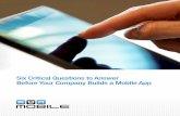 White Paper:  Six Critical Tips for Great B2B Mobile Apps