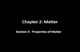 Chapter 2 section 3 notes 2011 (properties of matter)