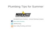 Summer tips for Plumbing